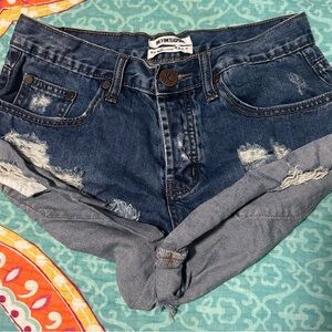 One X Oneteaspoon Denim Shorts